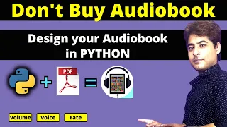 Create book in Python Text to speech convertor in python programming
