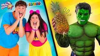 Maria Clara y JP se vuelven superpoderosos con comida saludable 😱