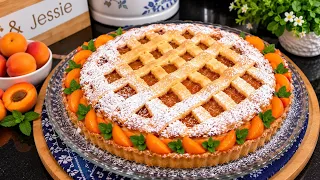 مطبخ ام وليد/ كيكة المشمش عجينة خفيفة مقرمشة و حشو طري 😋😍🥰.