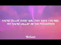 Anne-Marie x Aitch - PSYCHO (Lyrics)