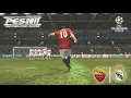 PES 2011 | AS ROMA VS REAL MADRID | UEFA CHAMPIONS LEAGUE 2011 | PES 2011 GAMEPLAY