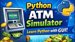 Python ATM Simulator Learn Python Concepts with GUI