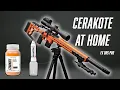 I Cerakoted My FX DRS PRO at home Easy Air Cure No Compressor setup