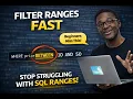 Stop Struggling With SQL Ranges Master the BETWEEN Clause Fast