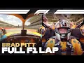 Download Lagu Brad Pitt's Onboard Lap \u0026 Team Radio With McLaren