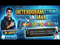 Heterogram String program in Java