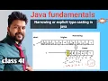 Java new Batch - Class 41-Java Fundamentals