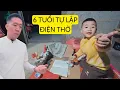 Lagu Đến nhà Bé 6 tuổi viết CHỮ NHO trước khi biết ĐÁNH VẦN