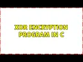 XOR encryption program in C 5 Solutions