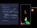 Building a Tetris clone in C - FULL version ASMR coding