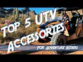Must Have UTV Accessories - Top 5