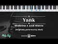 Yank - Shabrina x Andi Rianto (KARAOKE PIANO - MALE KEY)