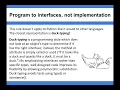 Computer Architecture - Program to interfaces not implementation
