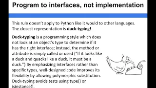 Computer Architecture - Program to interfaces not implementation
