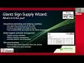 New Sign Supply Wizard