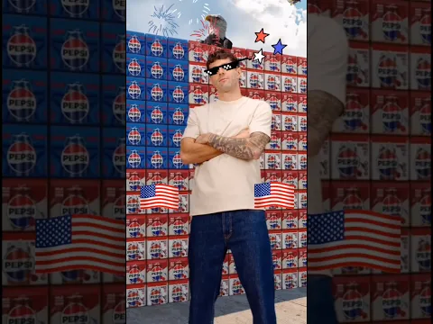 POV: you walk into the Pepsi aisle on July 3