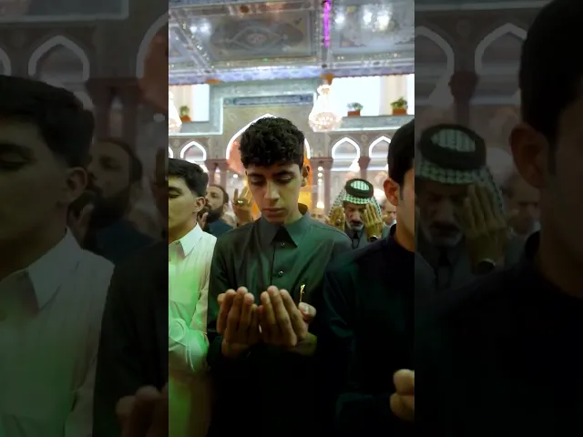 ⁣صلاة عيد الفطر المبارك داخل الصحن الحسيني الشريف بإمامة سماحة الشيخ أحمد الصافي #شبكة_النور_المبين