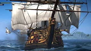 assassins creed 4 black flag ship battle u0026 combat with the pirate king