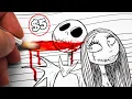 HORROR Artist vs 5 DISNEY Tim Burton Coloring Book