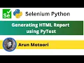 Generating HTML Report PyTest - Part 10