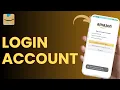 How to Login Amazon App Amazon Account Sign In