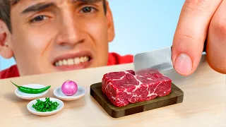 🍟Batalla de Mini Comida en Prisión🌶️