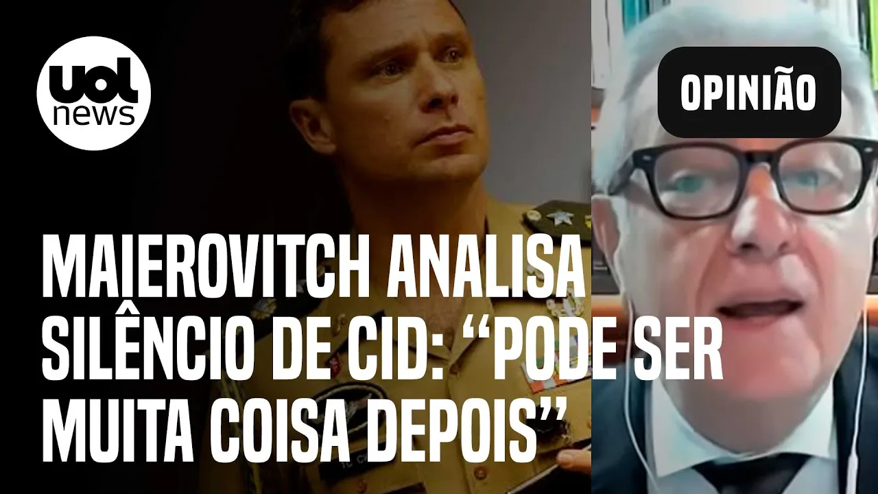 Mauro Cid trava a língua agora, mas silêncio pode ser muita coisa depois, analisa Maierovitch