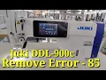 Juki ddl-900c Machine How to Remove E-85 Error - 85