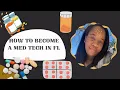 How to become a Medication Tech in Florida As a CNA