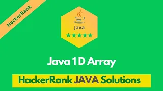 HackerRank Java 1D Array problem solution in Java Java problems solutions Programmingoneonone