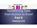 Exporting Data from Access to Excel Part 6 Lines