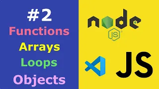 Learning JavaScript Fundamentals Part 2 Functions Arrays Loops Objects