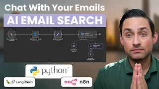 Build AI Email Search That Finds Anything in 10K Emails Instantly n8n