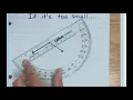 Using your Protractor