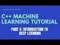 C Machine Learning Tutorial Part 4 Introduction to Deep Learning
