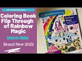 Deborah Muller ZenDoodle Coloring Book Flip Through RAINBOW MAGIC