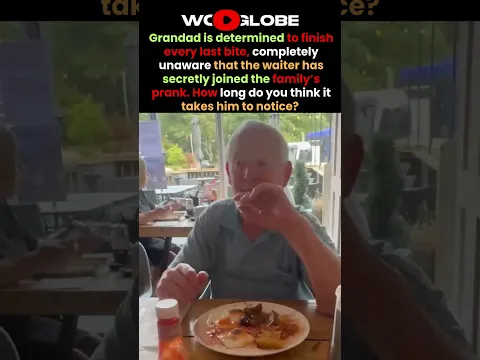 He Just Wanted to Finish His Meal… 😂🍽️