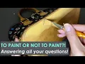 Louis Vuitton Vachetta Stainmarks Natural Painting Techniques