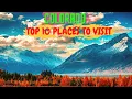 COLORADO TOP 10 PLACES TO VISIT TRAVEL