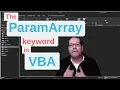 ParamArray in VBA or how to write the Coalesce function in VBA