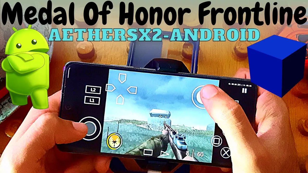 Medal of Honor Frontline AetherSX2 - PS2 Emulator Android Gameplay - 2023