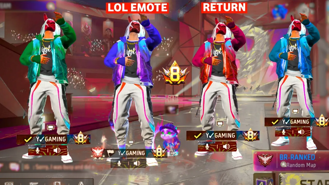 LOL Emote Return लेकिन DOST के साथ Galat हुआ 🥺😭 अब Mai Kya Karu || Garena Free Fire 🔥