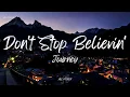 Lagu Journey - Don't Stop Believin' (Lyrics)