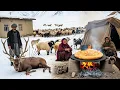 Lagu Afghanistan Winter Hunt | Fresh Deer Meat on Fire + Bread to Stay Alive
