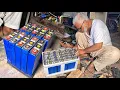 Download Lagu How 48V-100AH Super Power Bank is Made | DIY fast Charge Power Bank | Power Bank Manufacturing