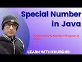 special number in java Krishnamurty number in java java program for ICSE and ISC