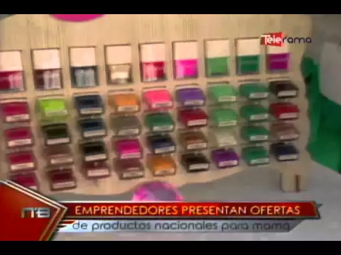 Emprendedores presentan ofertas de productos nacionales para mamá