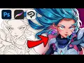 The BEST coloring method for beginners - In ANY software YTartschool