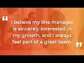 How does your manager support you and your career goals at Syneos Health