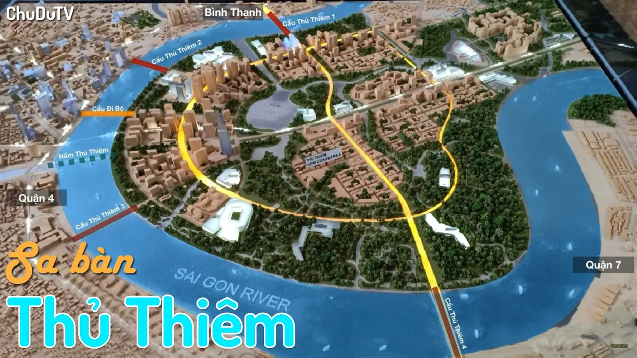 Chi tiết từng loại đất trong quy hoạch Thủ Thiêm | So sánh bản đồ Thủ Thiêm 2025 với các bản đồ cũ